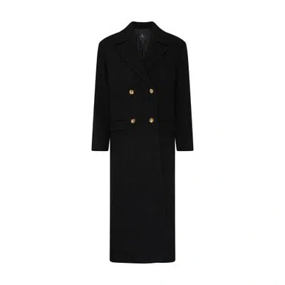 Anine Bing Raleigh Coat In Black