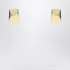 Anine Bing Rectangular Curved Earrings In Metal