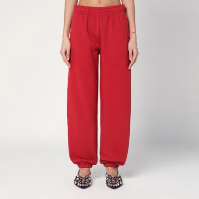 ANINE BING ANINE BING RED JOGGING PANTS