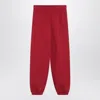 Anine Bing Jogging Pants With Elastic Waistband And Cuffs In Red