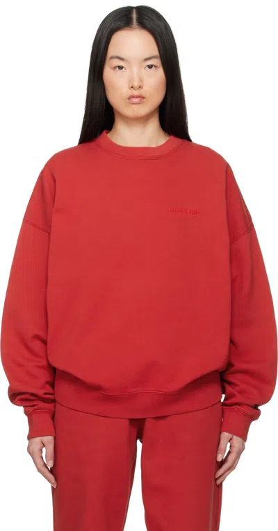 ANINE BING RED MILES SWEATSHIRT