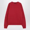 Anine Bing Miles Oversized Embroidered Cotton-jersey Sweatshirt