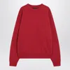 Anine Bing Miles Oversized Embroidered Cotton-jersey Sweatshirt