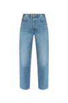 Anine Bing Relaxed Type Jeans In Washed Blue