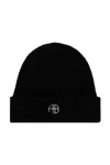 Anine Bing Rib Knitted Hat In Black