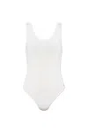Anine Bing Ginny Bodysuit In Off White