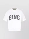 Anine Bing Jay Printed Cotton-jersey Sweatshirt In White