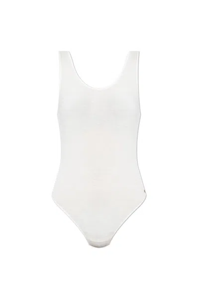 Anine Bing Ginny Bodysuit In White
