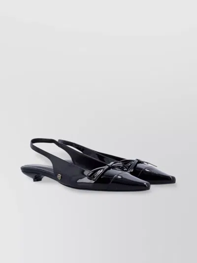 ANINE BING RIBBON BOW SLING BACK ZOEY