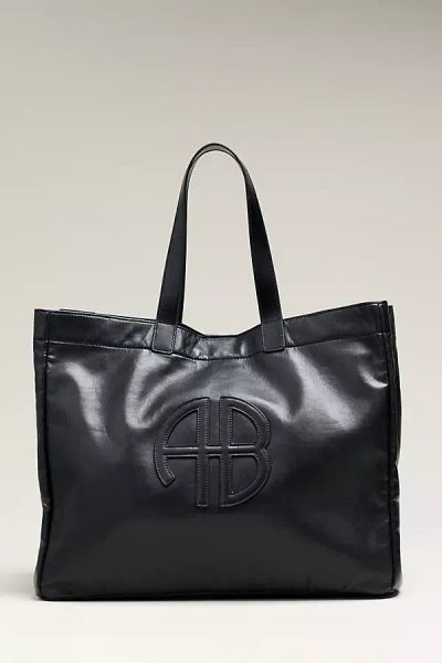 Anine Bing Rio Large Tote Bag In Black