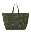 Anine Bing Rio Logo Appliqu Tote Bag In Green