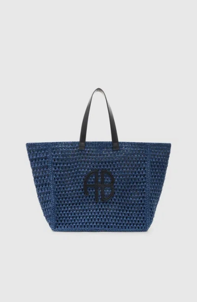 Anine Bing Rio Tote In Blue