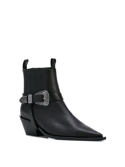 Anine Bing Rochelle Boots In Black