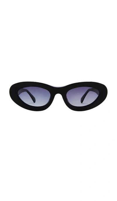 Anine Bing Roma Sunglasses In Black
