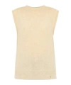 Anine Bing Ladies Ivory Ronan Knit Vest In Nude