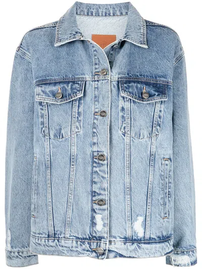 Anine Bing Blue Rory Denim Jacket