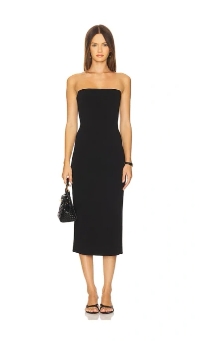 Anine Bing Rosa Dress In Black