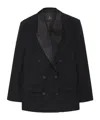 Shop Anine Bing Ross Blazer In Black