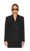 Anine Bing Ross Blazer In Black