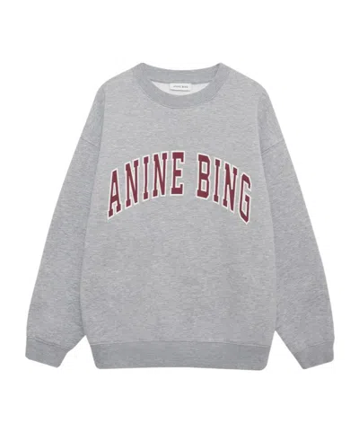 Anine Bing Round-neck Sweater In Gray