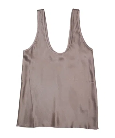 Anine Bing Lea Tank Top In Grey
