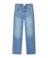 Anine Bing Belt Ring Denim Trousers In Blue