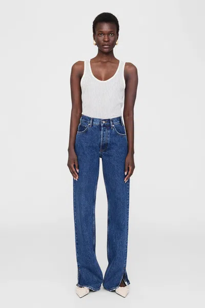 Anine Bing Roy Jean 34" - Clean Indigo Denim 30