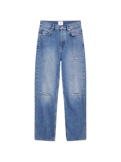 Anine Bing Roy Jeans 31" In Blue