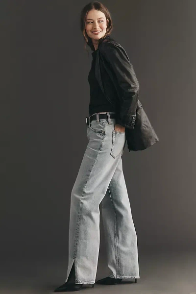 Anine Bing Roy Jeans In Blue