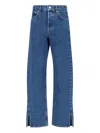 Anine Bing Denim Straight-leg Jeans In Blue