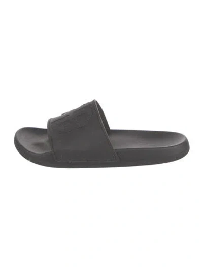 Pre-owned Anine Bing Rubber Slides In Multi