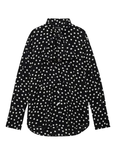 Anine Bing Ruby Blouse In Black