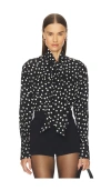 Anine Bing Long-sleeved Shirt In Animal Print