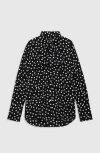 Anine Bing Long-sleeved Shirt In Black