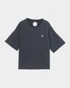 Anine Bing Rudy Crewneck Empowerment Tee In Black