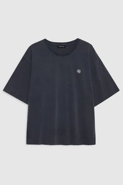 Anine Bing Rudy Tee Empowerment - Washed Black S