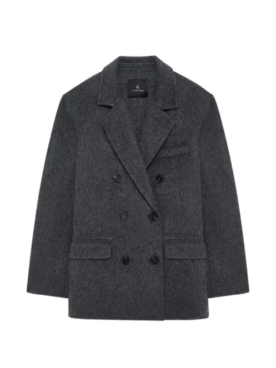 Anine Bing Sali Coat In Gray