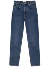Anine Bing Samara Jeans In Midindigo