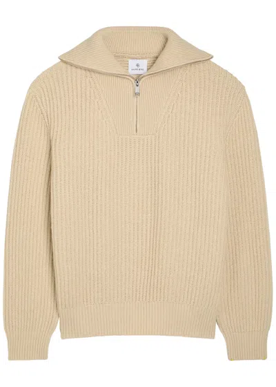 Anine Bing Sammy Ribbed Knit Jumper In Multi