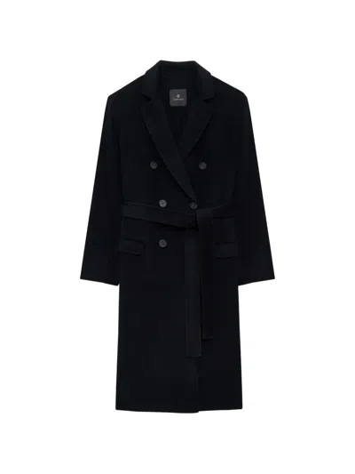 Anine Bing Sana Coat In Black