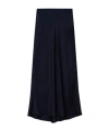 Anine Bing Satin Skirt In Black