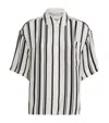 Anine Bing Satin Stripe Coco Shirt