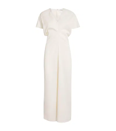 Anine Bing Satin Zadig Midi Dress
