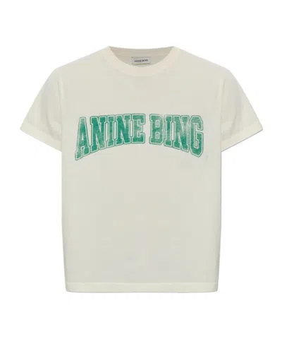 Anine Bing Shelley T-shirt In Animal Print