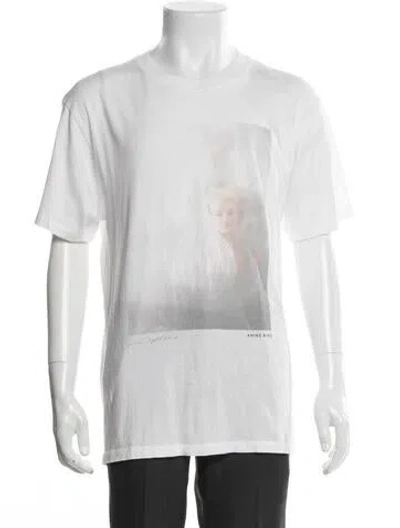 Pre-owned Anine Bing Short Sleeve In White