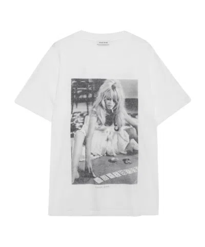 Anine Bing Lili Photograph Printed T-shirt In White