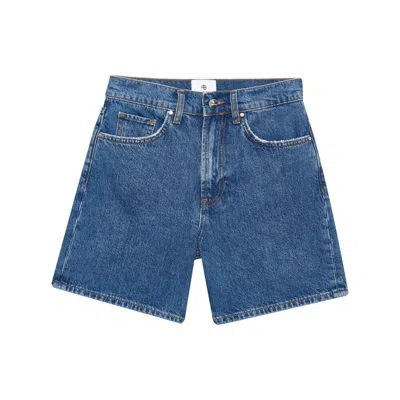 Anine Bing Shorts In Blue