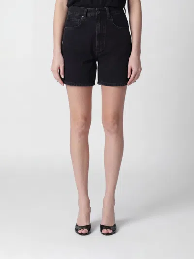 Anine Bing Shorts Woman  In Black