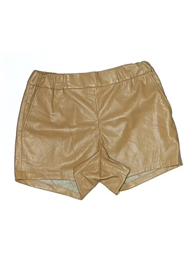 Pre-owned Anine Bing Shorts In Gold