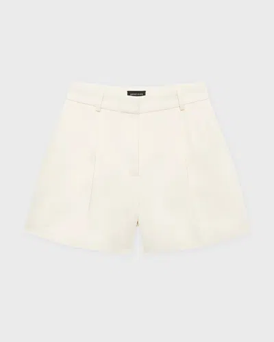 Anine Bing Shorts Trent Creme